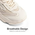thumbnail image 2 of DREAM PAIRS Kids’ Sneakers, Lightweight Lace-Up Walking Shoes with Jelly Sole for Girls and Boys, 2 of 6