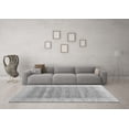 thumbnail image 3 of Ahgly Company Indoor Square Oriental Gray Modern Area Rugs, 5' Square, 3 of 4