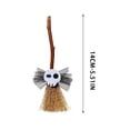thumbnail image 2 of Halloween Witches Broom, Colorful Witch Broomstick Flying Stick Props Plastic Broom Witch Costume Accessories, Party Supplies, 2 of 6