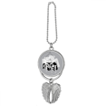 thumbnail image 1 of Heart Playing Cards Gambling Utensils Pattern Silver Wing Car Pendant Decoration, 1 of 4