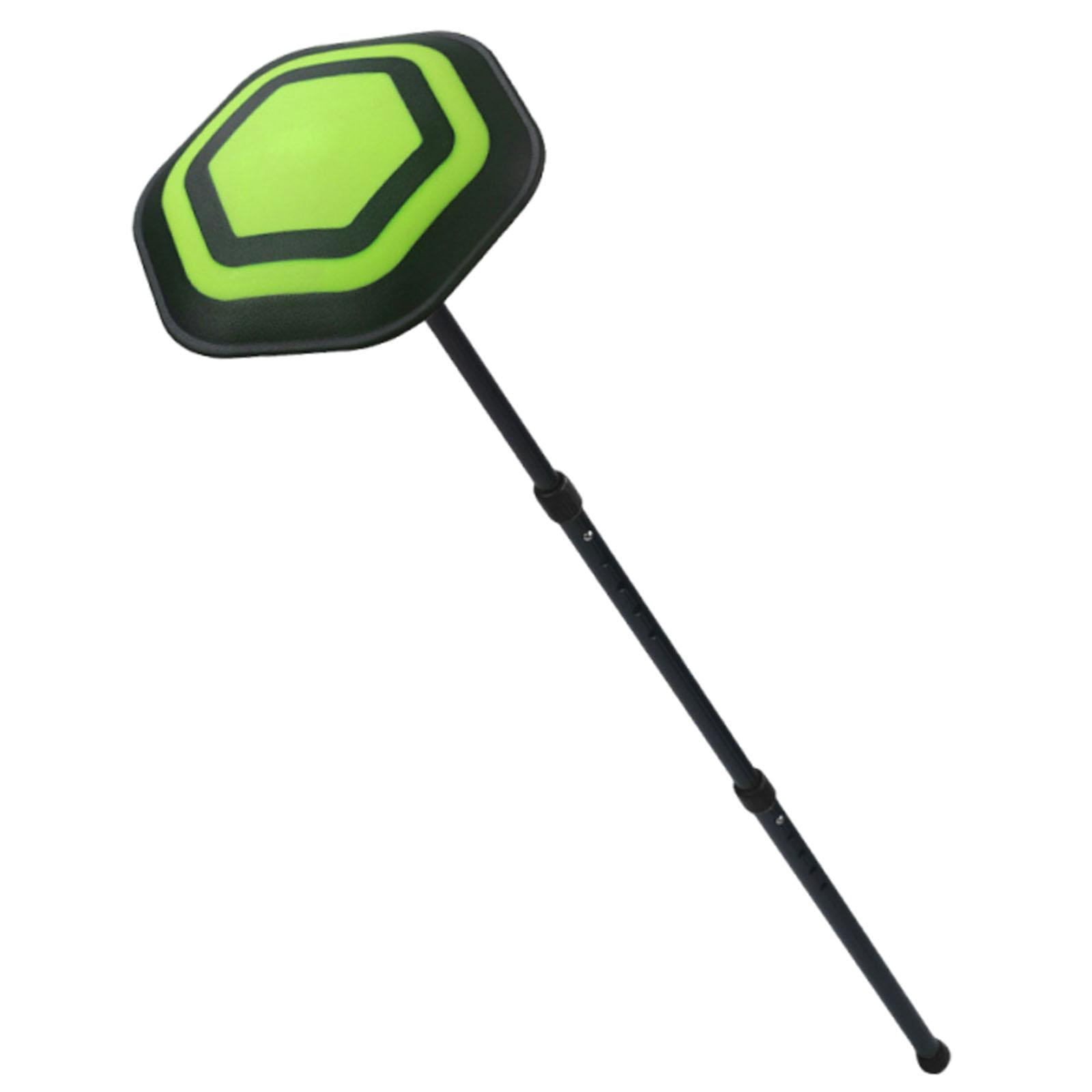 Baoblaze Durable Golf Bag Support Rod Height Adjustable Pole for Golf Supplies Travel Bag Black Pole Green Lid