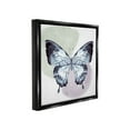 thumbnail image 4 of Stupell Industries Butterfly with Subtle Shapes Animals & Insects Painting Black Floater Framed Canvas Art Print Wall Art, 18 x 18, 4 of 10