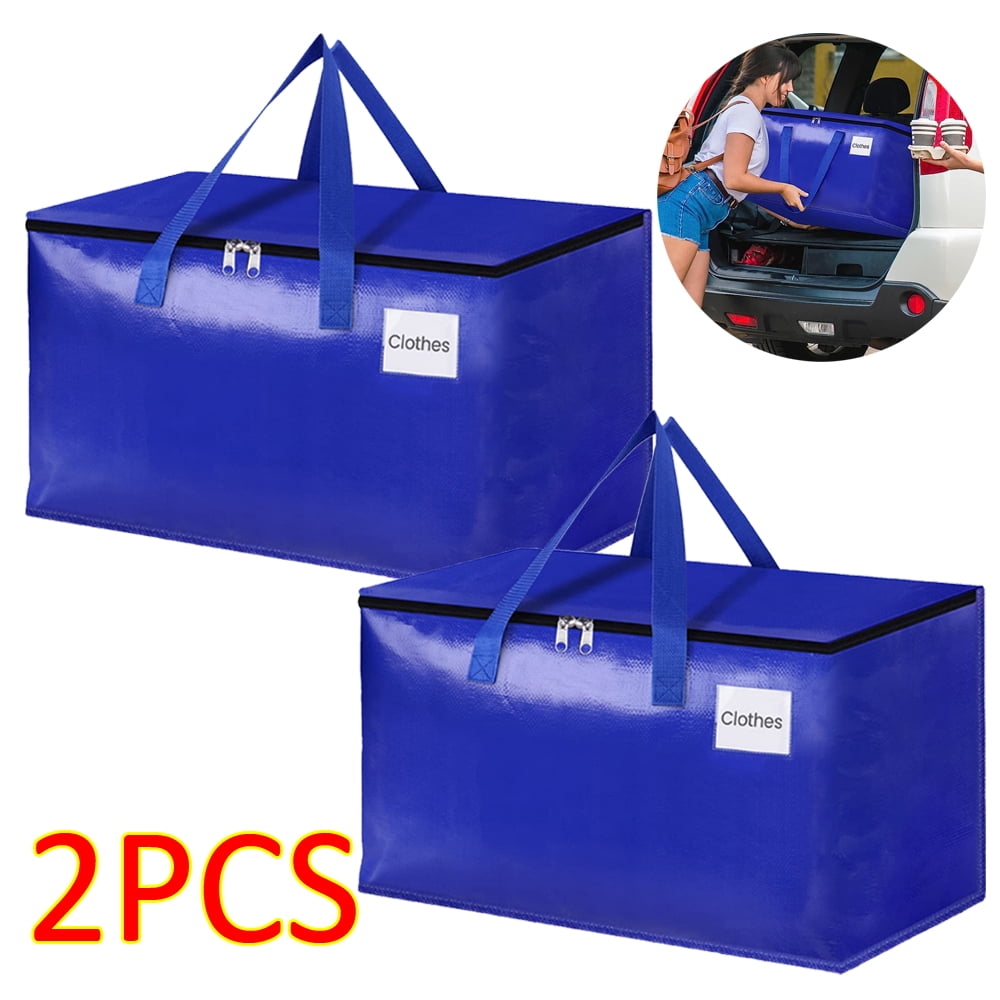 Moving Bags Storage Bags Heavy Duty Zippers Storage Totes for Space Saving Moving Storage