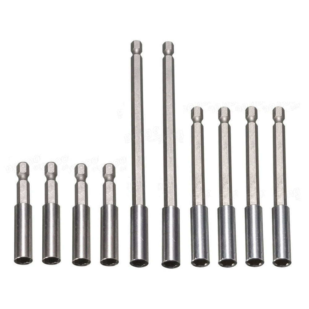 MTP ® 10x Assorted Bit Extension Holder 2"/4"/6" Quick Change