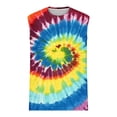 thumbnail image 5 of VgaVtl Summer Mens Tank Tops Big and Tall Sleeveless Mens Clothes Holiday Tie-Dye Loose Purple Casual Gym Tops, 5 of 5