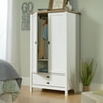 thumbnail image 3 of Sauder Cottage Road Armoire, Soft White Finish, 3 of 14