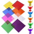 thumbnail image 4 of Shoreew 80/160 Sheets Transparent Cellophane Wrapping Paper DIY Arts Crafts Gift Packaging Waterproof Heat Sealable Colored Wrap, 4 of 7
