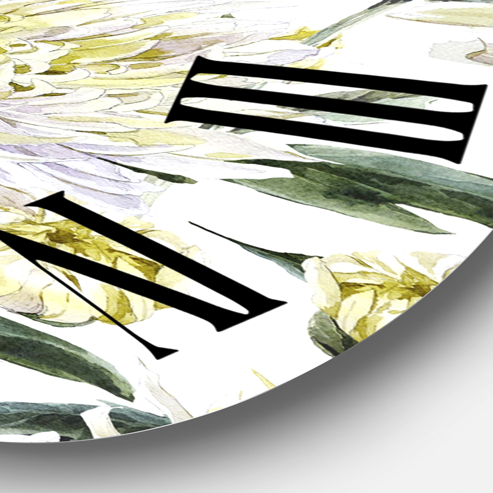 Designart 1 in Quartz Traditional Wall Clock