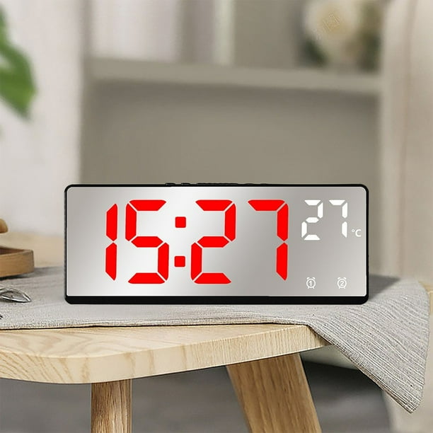 Multifunctional Clock Living Room Wall Clock Home Decoration Digital Electronic Clock Silent Clock Temperature And Humidity Color Screen Clock