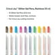 thumbnail image 3 of Bolígrafos de gel con purpurina Cricut Joy Rainbow Colors, 0,8 mm (10 unidades), 3 of 7