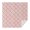 Pink Christmas Santa, variant on Pink Christmas Gingerbread and Tree Pattern Square Tablecloth,Waterproof Square Table Cover,Wipeable Spillproof Washable Table Cover for Home Kitchen Party Decor 42"X42"(107x107cm)