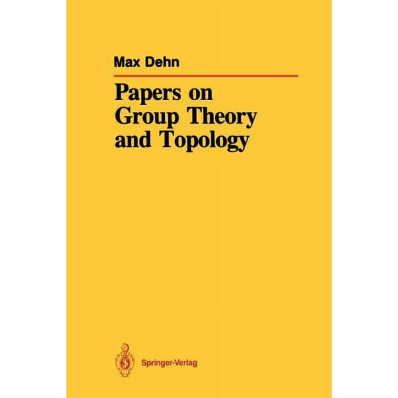 Papers on Group Theory and Topology, (Paperback)