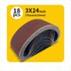 thumbnail image 3 of Juego de Correas de Lijado para Lijadora de Banda Multiusos de 3 X 24 Pulgadas, 18 Piezas, Material de Óxido de Aluminio para un Rendimiento Potente, 3 of 5