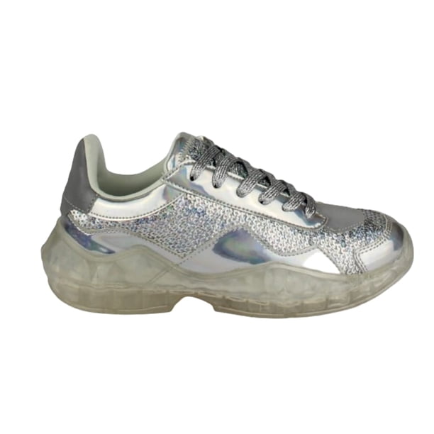 Tenis Sneakers Casual para Dama Hanna MX Shine Silver