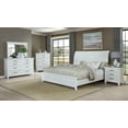 thumbnail image 1 of Emmanuel White Sleigh Bedroom Set Special King 4 Piece: Bed, Dresser, Mirror, NightStand, 1 of 1