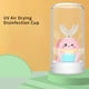 thumbnail image 4 of Cepillo de dientes eléctrico sónico recargable en forma de U para niños, cabezal de cepillo de dientes de silicona automático de 360 grados con dibujos animados inteligentes, 4 of 5