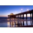 thumbnail image 1 of Wallmonkeys Manhattan Beach Pier Peel and Stick Wall Decals Mural WM166480 (24 in W x 16 in H), 1 of 4