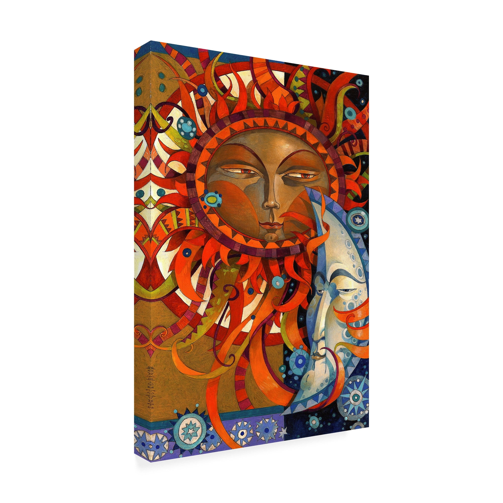 Trademark Fine Art 'Celestial Courtship' Canvas Art by David Galchutt