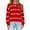 Red, variant on CAIXIA Women'S Long Sleeve Tops Valentines Elegant Heart Jacquard Pullover Sweater Soft Knitted Long Sleeve Round Neck Cozy Winter Fall Casual Tunic Top,Red