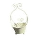 thumbnail image 5 of Soporte de plantas de plantador de pared de metal rústico vintage, hierro, decorativo, soporte para plantador para la oficina domiciliaria decoración, 5 of 8