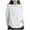 White, variant on Maean Womens Basic Shirts Solid Color Casual Lightweight Sweatshirt Round Neck Long Sleeve Tees Tops