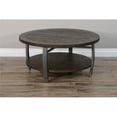 thumbnail image 4 of Pemberly Row 38" Mahogany Wood & Metal Coffee Table in Tobacco Leaf, 4 of 7