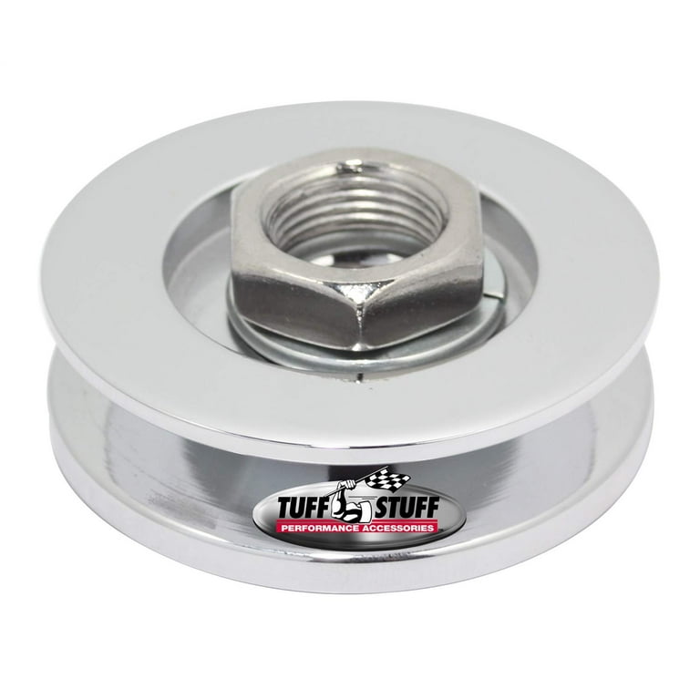 Tuff-Stuff Alternator Chrome Single V-Pulley Tuff-Stuff Alternator Chrome Single V-Pulley