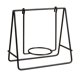 thumbnail image 4 of Base de bola de cristal, soporte para bolas, manualidades, adornos estables y resistentes, soporte para esferas. Negro, 4 of 9