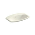 thumbnail image 5 of Kohler K-2351-1 Cimarron 20-3/8" Drop In Bathroom Sink - Dune, 5 of 6