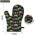 thumbnail image 6 of Colorful Controllers Games Icons Black Pattern Shower Curtain OneSize ,Bathroom Decorative Shower Curtains Set with 12 Hooks,Modern Waterproof Washable Shower Curtain, 6 of 7