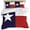 Red, variant on 3 Piece Blue Red White Texas Flag with Star,Duvet Cover Set California King,Microfiber Comforter/Quilt Cover with Corner Ties and 2 Pillowcases,Minimalistic Geometric Stripe Bedding with Zipper