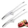 thumbnail image 1 of Pinzas para barbacoa Zhivalor utensilios de cocina antideslizantes acero inoxidable, 1 of 7