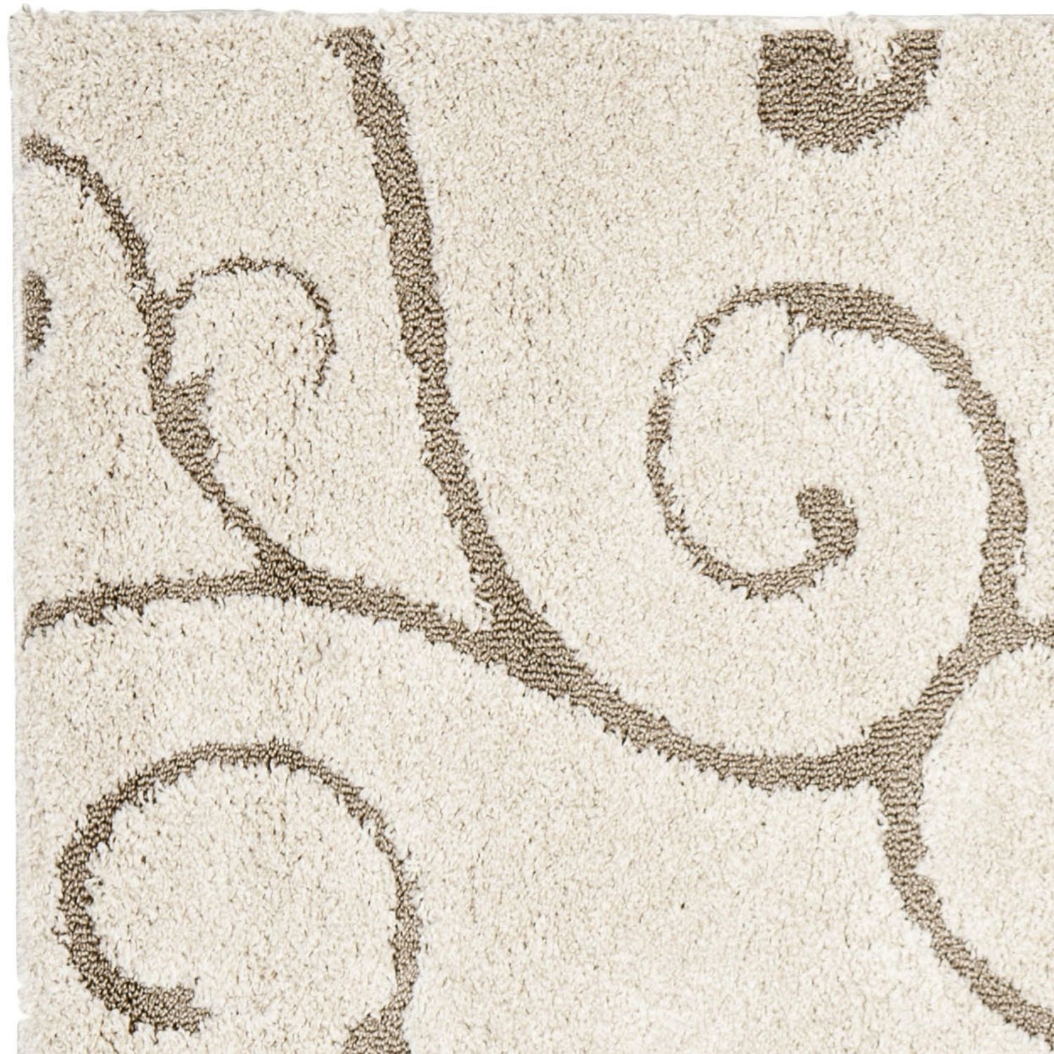 SAFAVIEH Florida Douglas Tapis Vignes Florales Shag