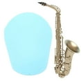 thumbnail image 4 of Clarinette Embout Buccal Couvercle, Embout Buccal de Saxophone Très en Forme Caoutchouc de Protection Confortable Tactile Anti-Rayures Résistance à l'Usure pour la Protection Noir, Blanc, Bleu, 4 of 8