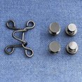 thumbnail image 3 of 4pcs Pants Waist Button Jeans Fit Button Instant Replacement Jeans Buckles, 3 of 7