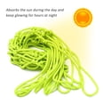 thumbnail image 4 of Nightlight Basketball Net Nylon Glowing Basketball Hoop Rim Net 12 Loops Standard Size Glowing Basketball Net Sun Powered, 4 of 8