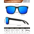 thumbnail image 2 of KALIYADI Polarized Sunglasses for Men and Women Vintage Style Sun Glasses for Fishing Running Driving with UV Protection, 2 of 6
