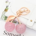thumbnail image 6 of Topboutique Cherry Keychain Cherry Bag Charms Purse Bag Charms Extender Chain for Handbags Cute Cherries Charm for Purse Cherries Keychain for Women,Gold, 6 of 6