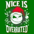 thumbnail image 2 of Men's The Nightmare Before Christmas Jack Nice Is Overrated Graphic T-Shirt, 2 of 5