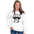 thumbnail image 3 of Cute Keep Calm and Hug A Panda Sweatshirt for Men or Women Brisco Brands S, 3 of 6