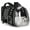 Black, variant on Cat Bubble Backpack Carrier - Expandable Large Space Cat Backpack for Kitty Small Dog up to 18lbs, Transparent Pet Carrier for Travel, Hiking, Walking & Outdoor, Gray