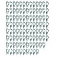 thumbnail image 2 of Roof Christmas Light Clips, Reusable Christmas Light Clips Small Plastic Frostproof  For Courtyard For Halloween, 2 of 9