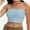 Light blue, variant on Women's Basic Casual Strapless Backless Bandeau Tube Top