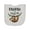 AC-Heather Grey, variant on Inktastic Pawpaw Loves Me Cute Sloth and Baby Newborn Bib