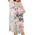 thumbnail image 4 of HELLHERO Polyester Women's Swimsuit Coverups for Holiday Quick Dry Breathable Butterfly and Floral Design, 4 of 6