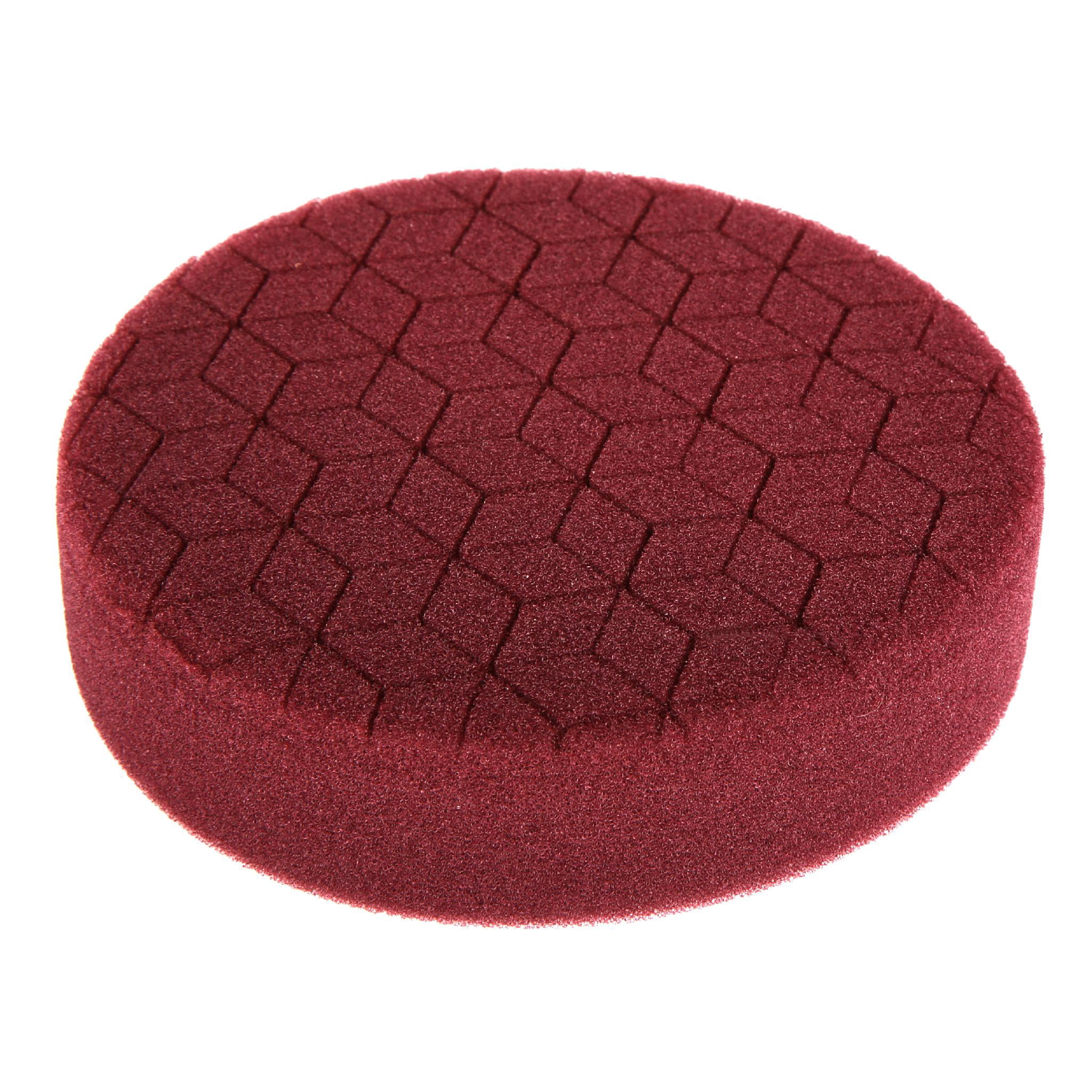 WEN 5-Inch Coarse-Grit Diamond-Cut Foam Polishing Pads for Heavy Cutting, Three Pack