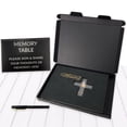 thumbnail image 2 of Funeral Guest Book Black Funeral Sign In Guest Book Funeral Favors Celebration of Life Decorations Including Pen and Memory Table Card Sign  Style 1 Black, 2 of 7