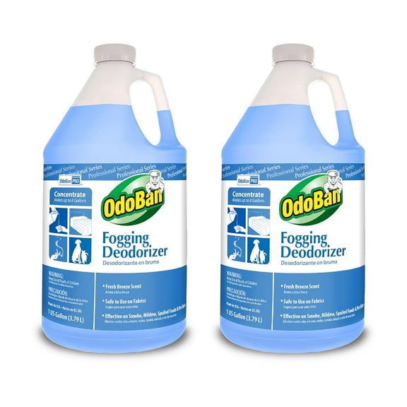 OdoBan Fogging Deodorizer Concentrate, Set of 2, 1 Gallon Each