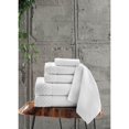 thumbnail image 3 of MAKROTEKS TEXTILE LLC Boston Towel Collection Turkish Cotton Luxury and Soft 2 Large Bath Towels, 2 Washcloths and 2 Hand Towels (Set of 6) Almond, 3 of 5