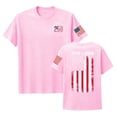 thumbnail image 3 of lnmuld Independence Day Kids Patriotic 250th Anniversary Short Sleeve T-Shirt 1776-2026 Print Tee for 4th of July Daily Wear Color:Pink,Size:12-13 Years, 3 of 4